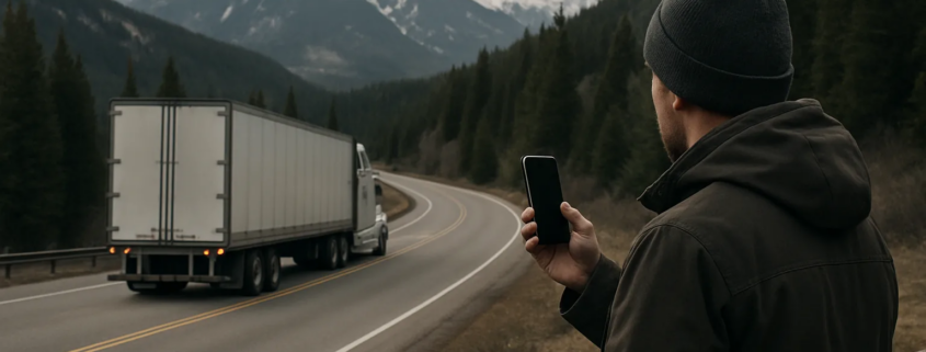 Evidence clues to identify a commercial truck after an Aspen hit-and-run