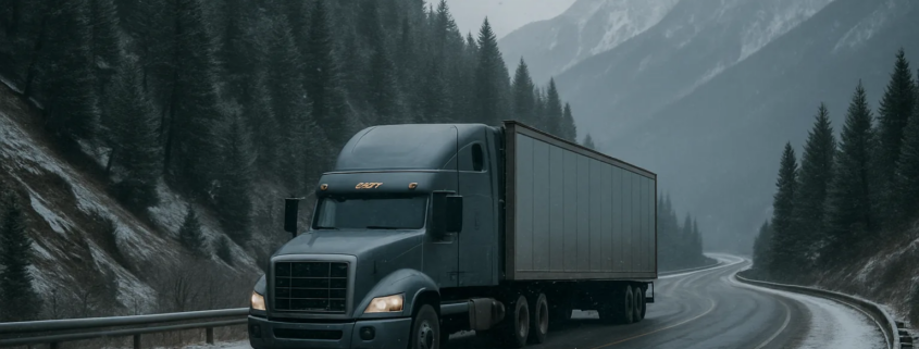 Colorado mountain road truck accident claim conditions near Aspen