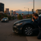 Denver hit and run car accident lawyer evidence scene with damaged vehicle