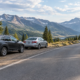 Out-of-state driver car accident in Aspen, Colorado, on a quiet mountain road