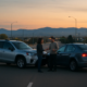 Denver drunk driving accident claim scene with vehicles and responders on a Colorado roadway